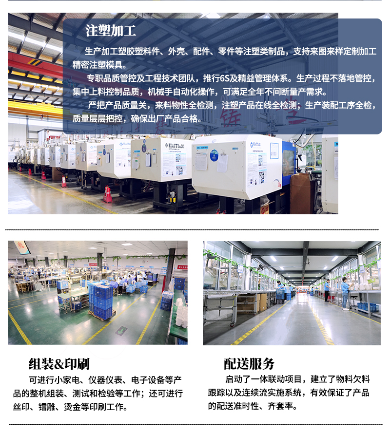 山東塑膠塑料制品和產品注塑加工廠